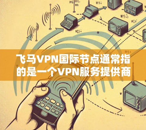 飞马VPN国际节点通常指的是一个VPN服务提供商，专注于为用户提供全球范围内的服务器节点，旨在为用户提供更高效、更安全的网络连接，尤其适用于需要访问国外服务器或保护隐私的用户